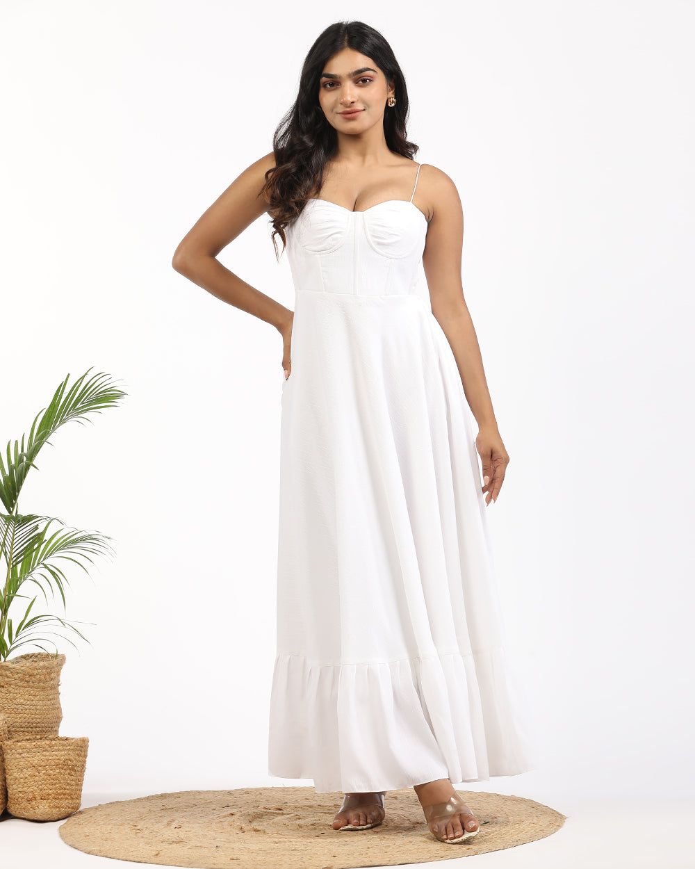 Pearl white maxi