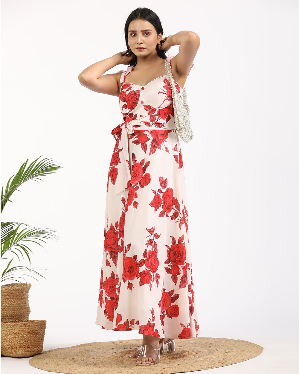 Rusty rose maxi