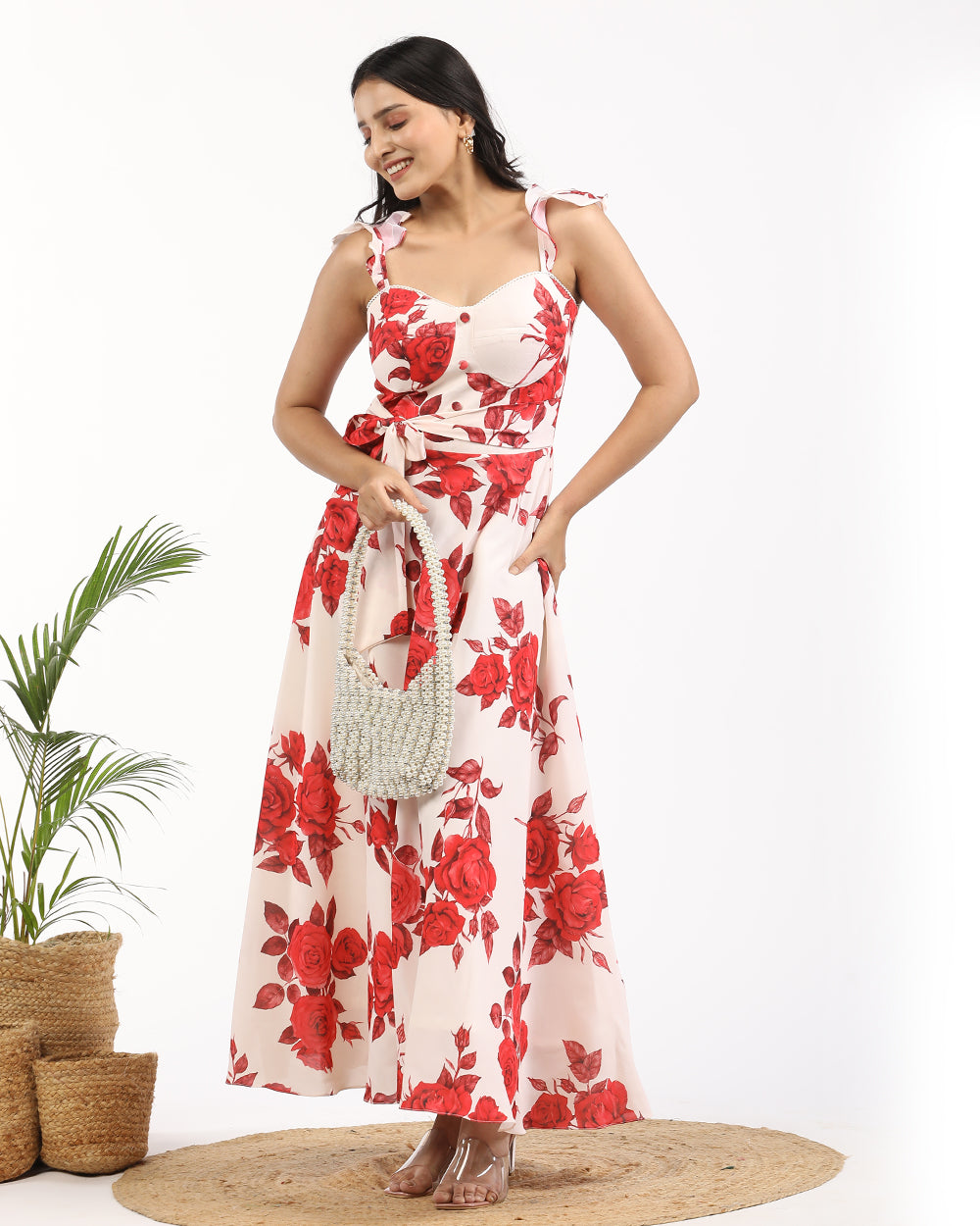 Rusty rose maxi