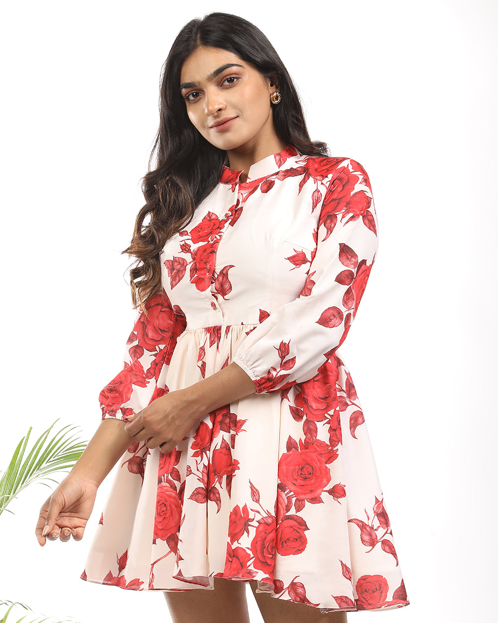 Rusty rose short dress
