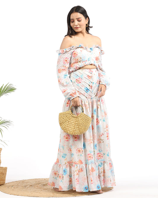 Hakoba potli long skirt