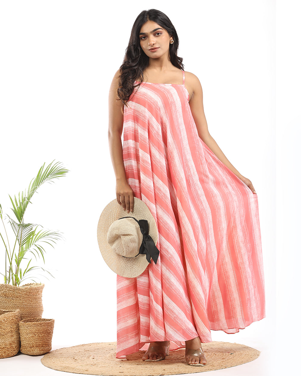 Cloud candy A-line maxi