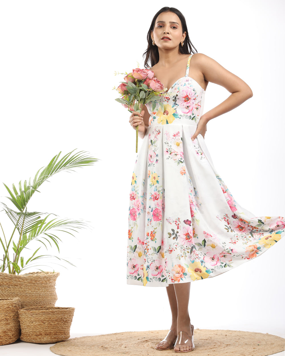 Floral summer maxi