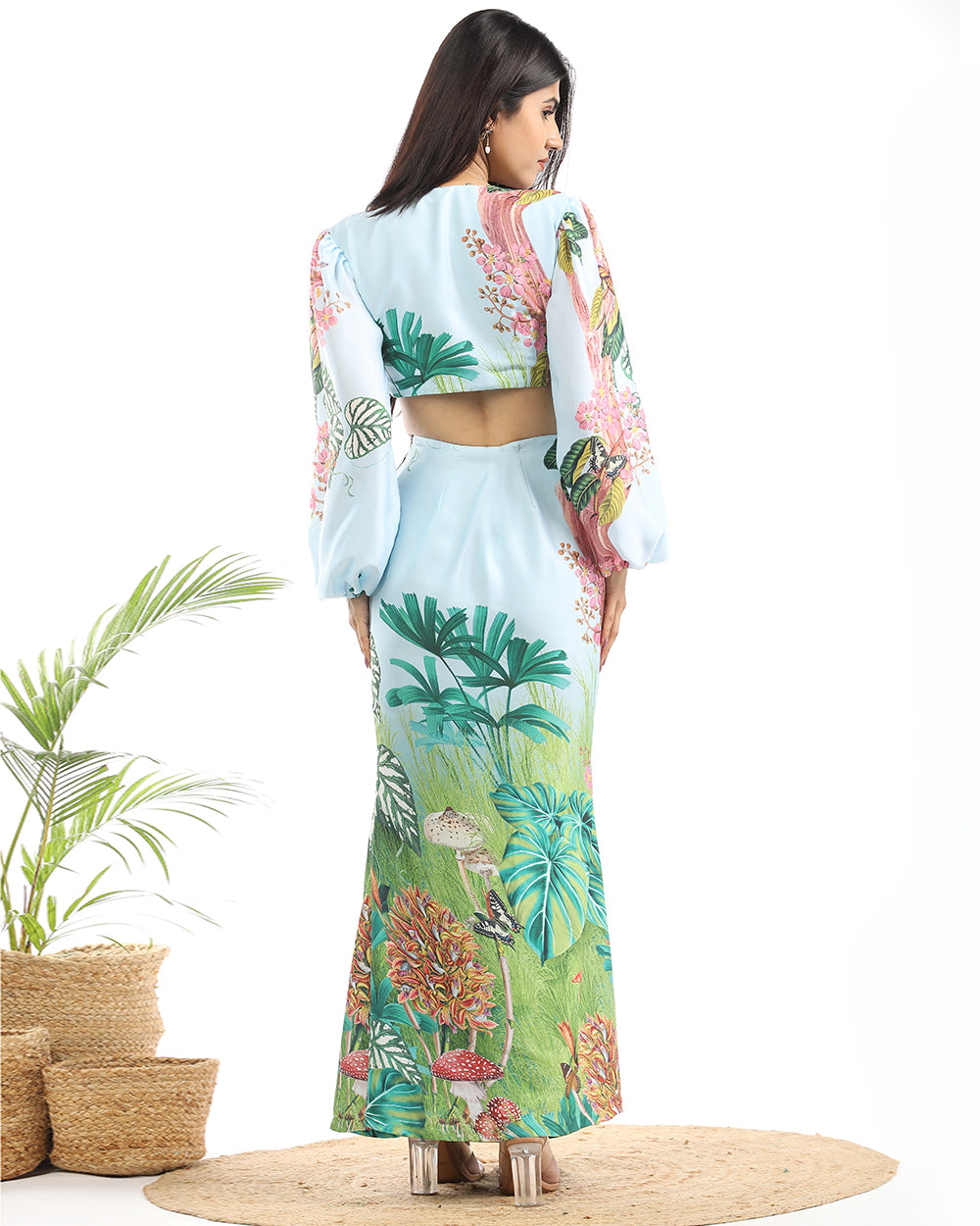 Greenwood jungle crop top