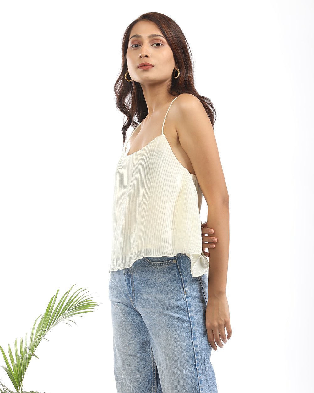 Burberry white top