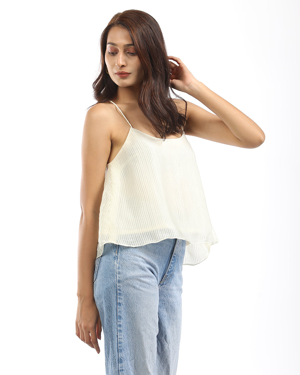 Burberry white top