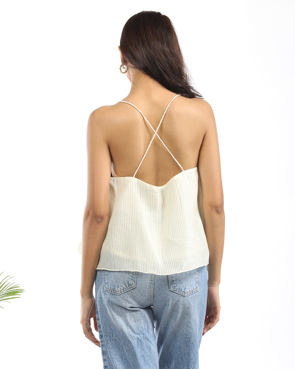 Burberry white top