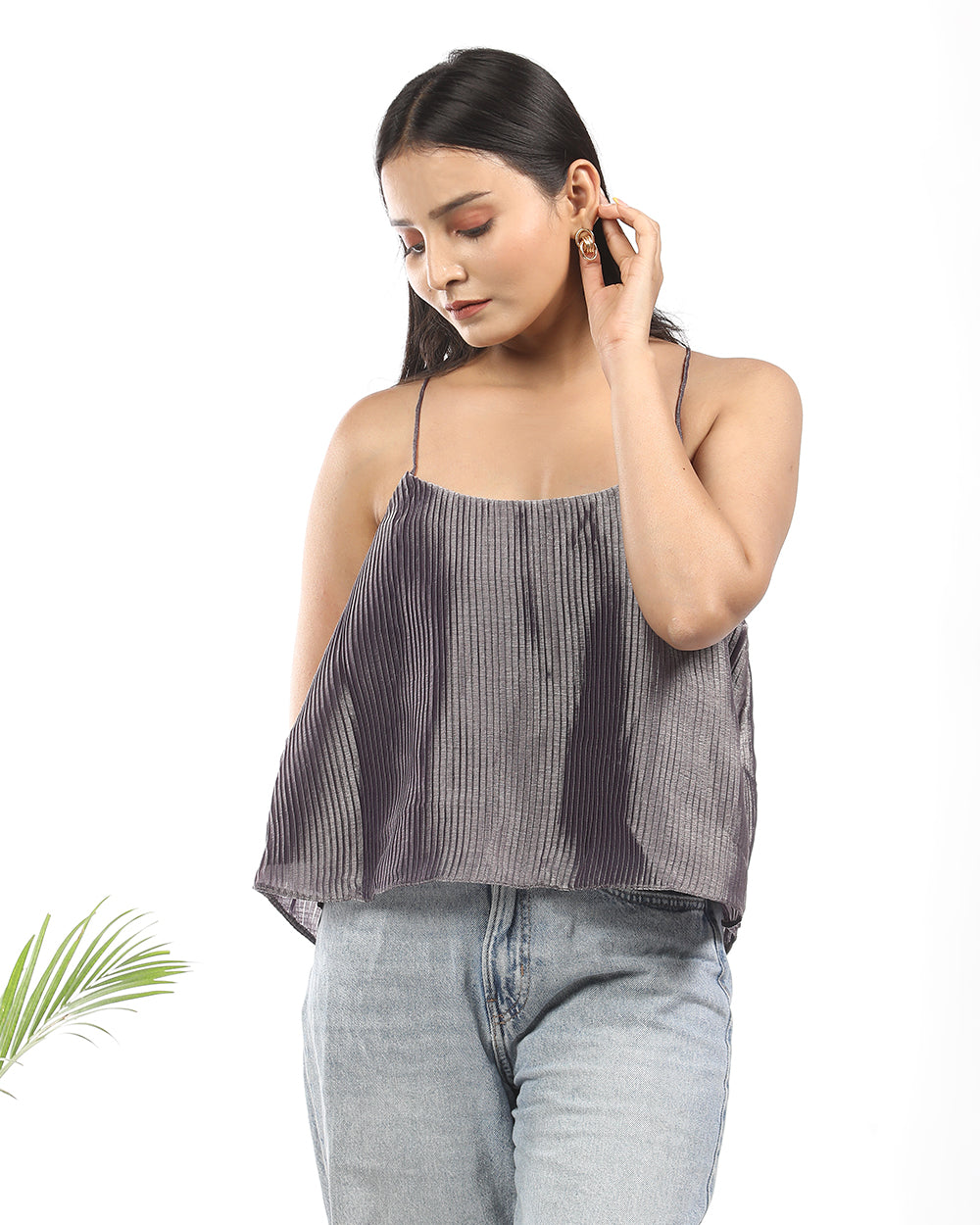Burberry purple top